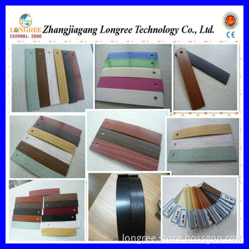 PVC Edge Banding with High Glossy and Wood Grain